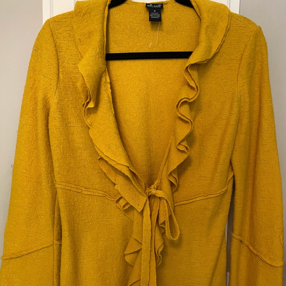 Mustard yellow jacket